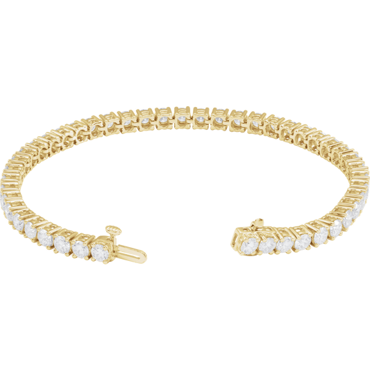 L’eternel 14K Diamond Tennis Bracelet