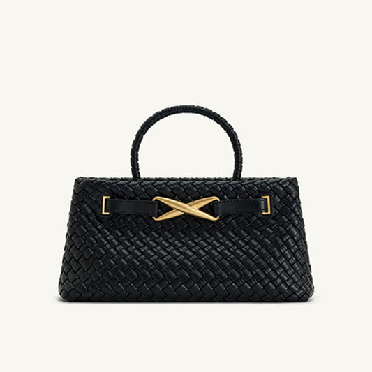 Woven Bag High Grade Handmade Women Woven Bag Casual Large Capacity Bag High Quality Handbag