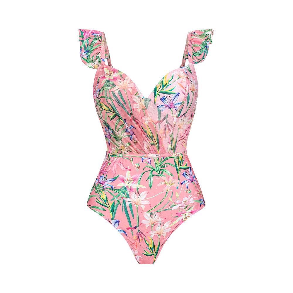 One Piece Swimsuit Women Holiday Suit Skirt Swimsuit