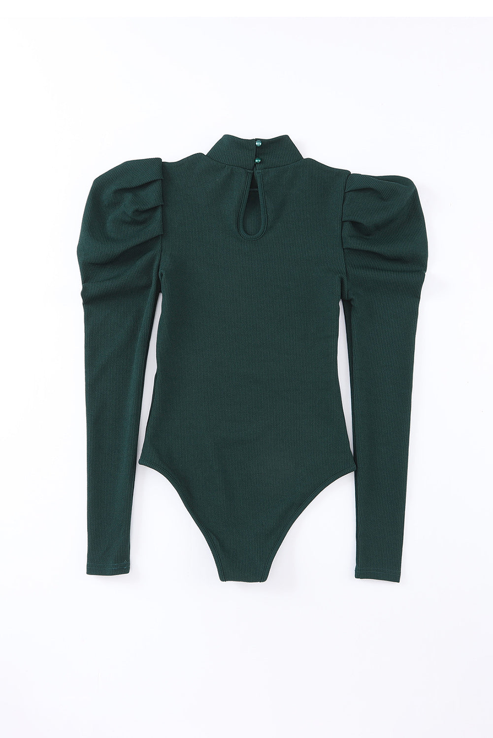 Puff Sleeve Mock Neck Bodysuit